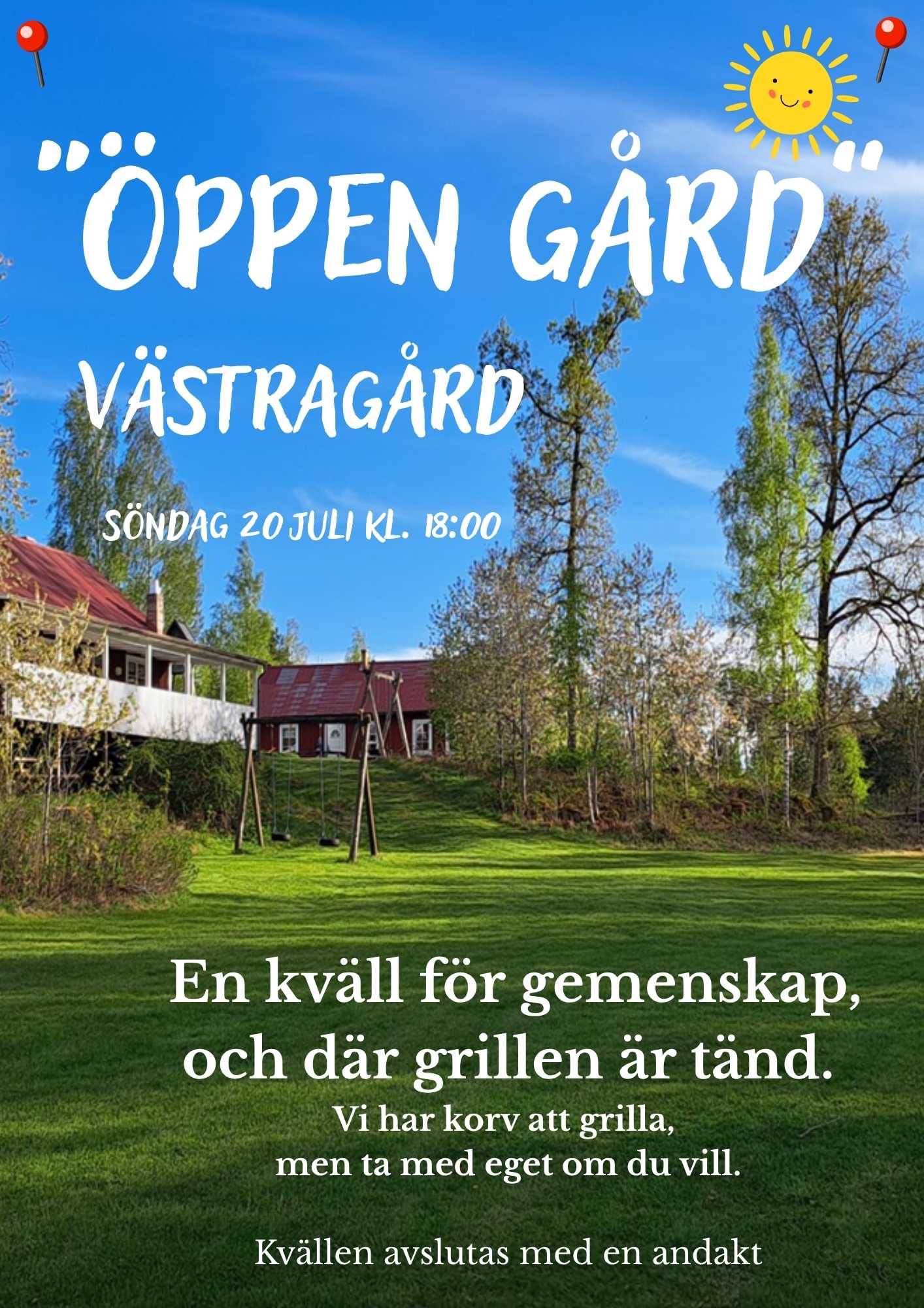 Sommarkväll på Västragård 20 juli