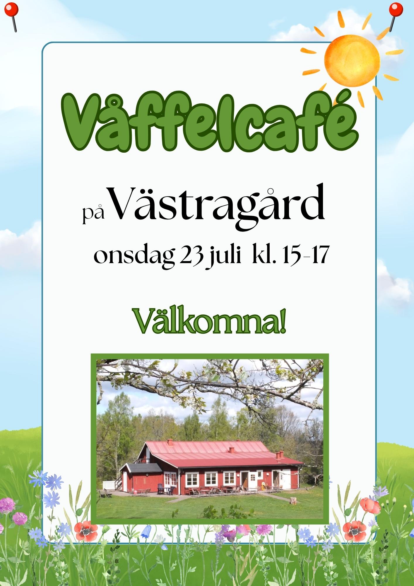 Våffelcafe 23 juli